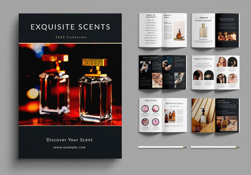 Perfume Catalog Template