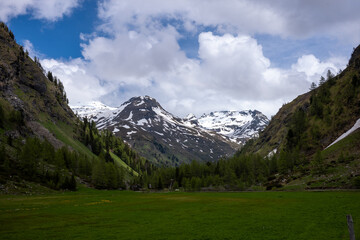 Obraz premium Austria mountains landscape