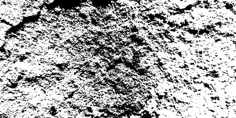 Vector old grunge wall black and white dust and scratched textured background. Cracks wall transparent background texture. Grain noise rusted white effect, grunge distressed.	
