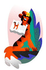 Tiger holding the Red List