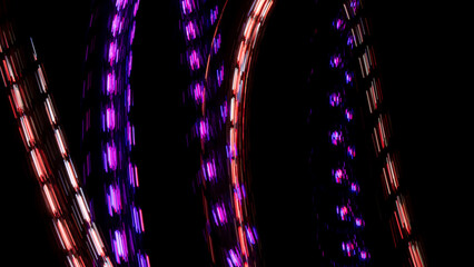 Digital Wallpaper Gaming Streaming Background Futuristic Abstract Neon Overlay Effect