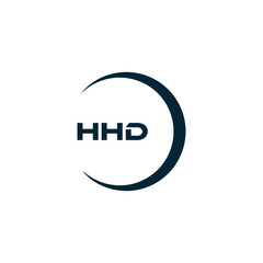 HHD logo. H H D design. White HHD letter. HHD, H H D letter logo design. H H D letter logo design in GOLD, GOLDEN LOGO, THREE, style. letter logo set in one artboard. H H D letter logo vector design.