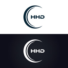 HHD logo. H H D design. White HHD letter. HHD, H H D letter logo design. H H D letter logo design in GOLD, GOLDEN LOGO, THREE, style. letter logo set in one artboard. H H D letter logo vector design.