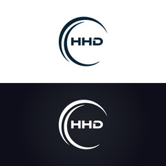 HHD logo. H H D design. White HHD letter. HHD, H H D letter logo design. H H D letter logo design in GOLD, GOLDEN LOGO, THREE, style. letter logo set in one artboard. H H D letter logo vector design.