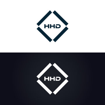 HHD logo. H H D design. White HHD letter. HHD, H H D letter logo design. H H D letter logo design in GOLD, GOLDEN LOGO, THREE, style. letter logo set in one artboard. H H D letter logo vector design.