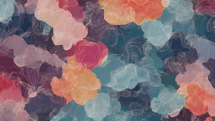 AI generated image, ai.Creative Abstract background. Abstract Modern Backgrounds.