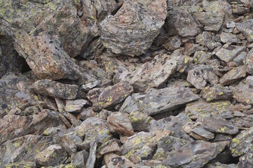 A bunch of rocks. The background image.