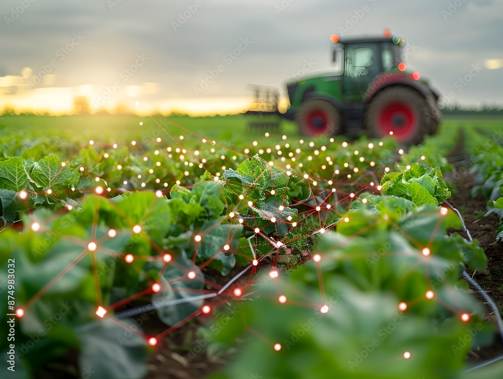 Poster cutting edge agricultural optimization using sensors and for enhanced crop yields