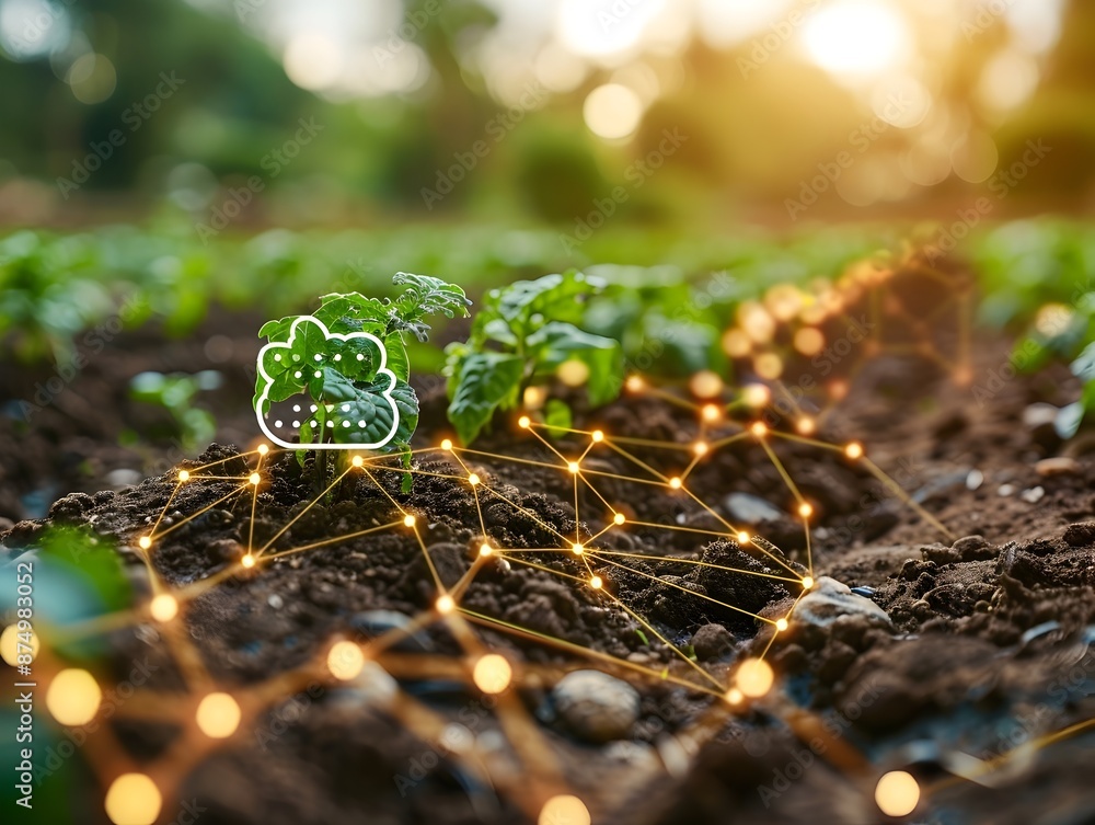 Poster advanced agricultural resource management with sensor driven optimization for sustainable crop yield