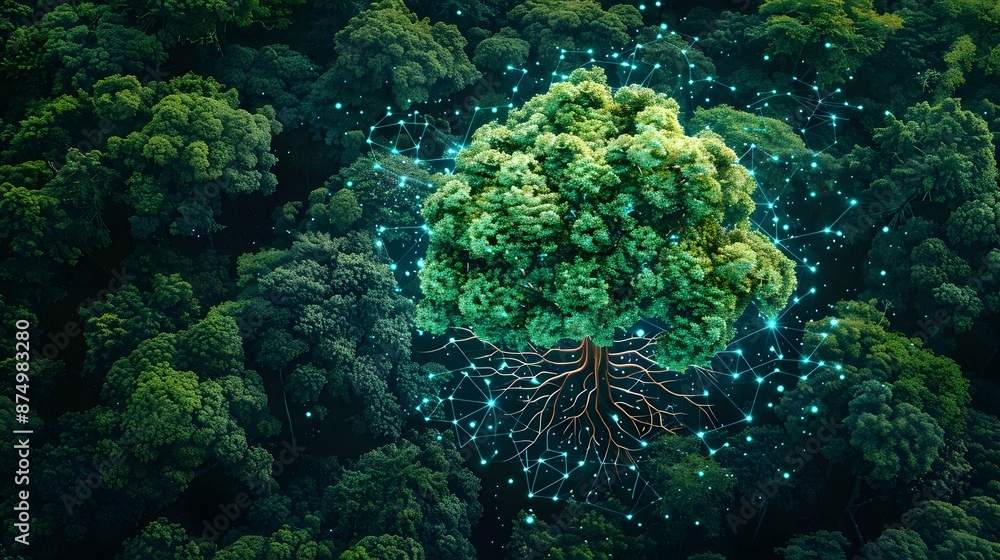 Poster sustainable forest management powered by ai driven monitoring and predictive analytics