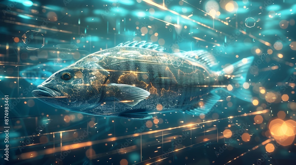 Poster advanced ai powered fisheries management for sustainable practices and balanced ecosystems