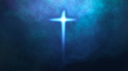 Fototapeta premium cross drawings for background religious concept illustration Can be applied to media and design work.