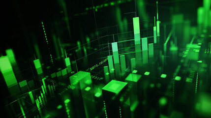 Fototapeta premium abstrakt stock market background