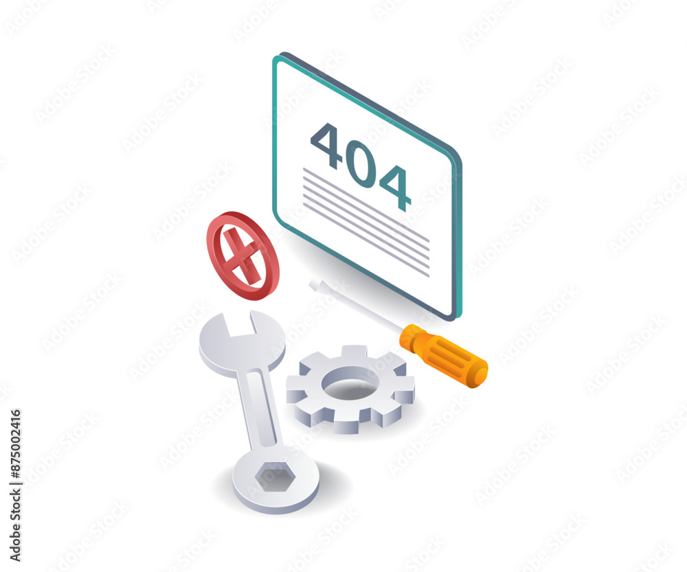Poster Repairing Error 404 Messages Troubleshooting and Solutions