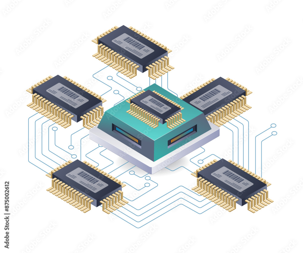Poster upgrading chip technology networks