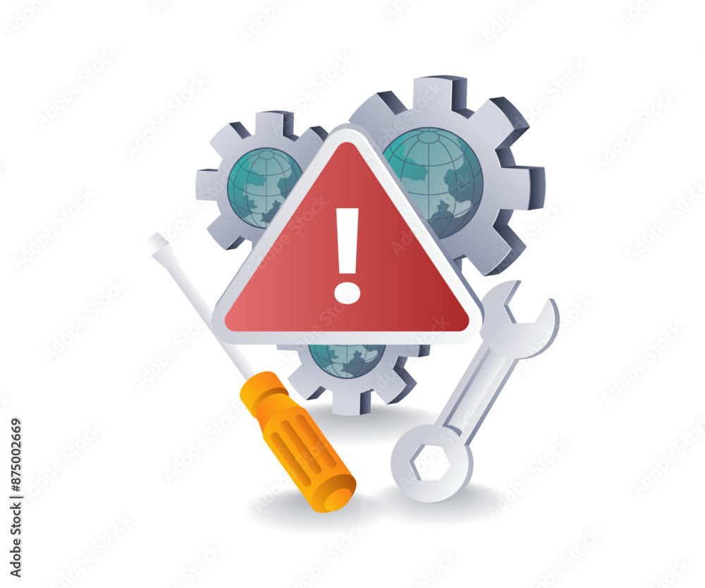 Poster Troubleshooting Technology System Errors