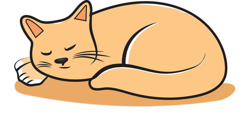 cute cat illustration