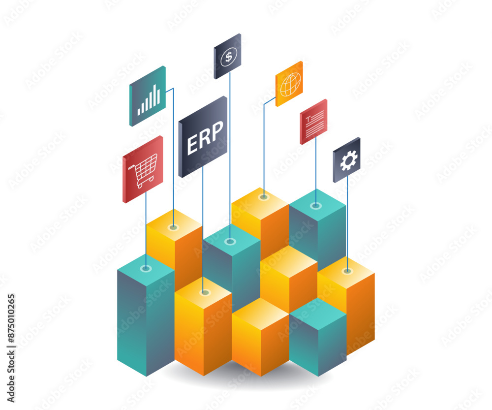 Poster erp systems in business network development