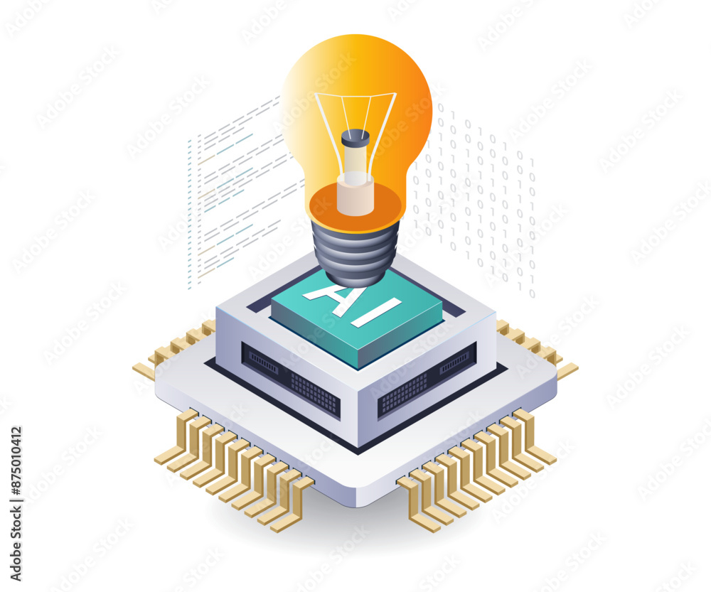 Aufkleber Future Trends in Artificial Intelligence Technology