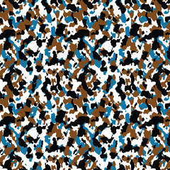 Abstract grunge camouflage, seamless texture, military camouflag