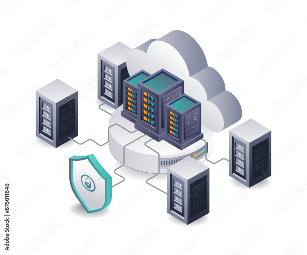 Poster effective cloud server management solutions for technology