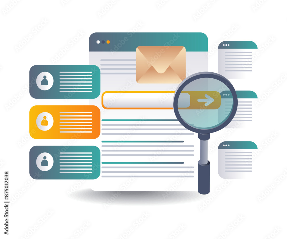 Poster Digital Information Analysis Using Search Engines