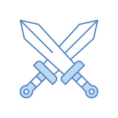 Swords vector icon