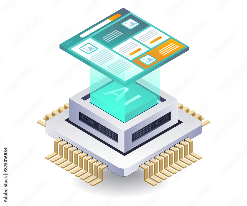 Poster Creating Intelligent Web Apps with AI