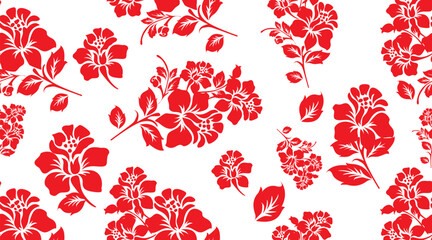 Floral pattern vector Seamless floral pattern flower pattern illustration