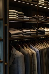 Obraz premium Stylish and Sophisticated Wardrobe Essentials