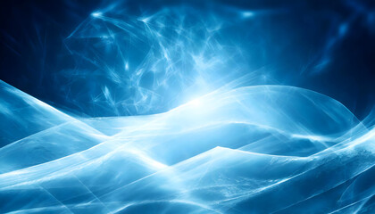 Ice blue background. Generative AI.