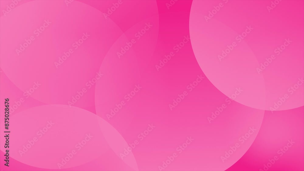 Poster magenta red color multiple circular shapes simple and elegant futuristic geometrical background