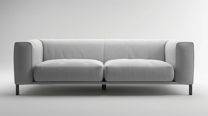 Minimalist Sofa ,minimal, isolate white background