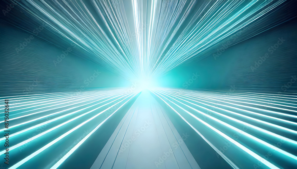 Poster light striped background . generative ai.
