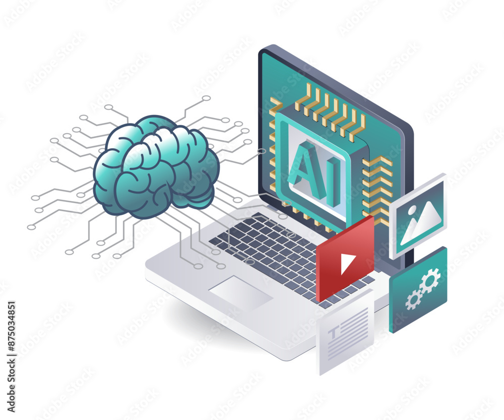 Poster Artificial Intelligence in Computer Technology