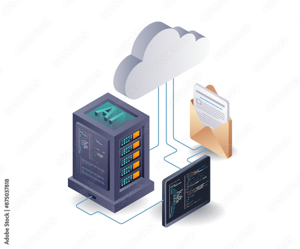 Poster ai innovations in cloud server development