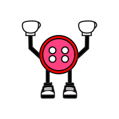 Fototapeta premium kancing illustration.eps