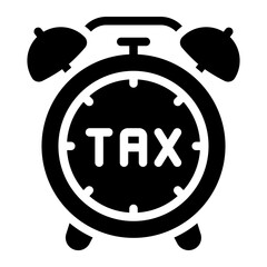 stopwatch glyph icon