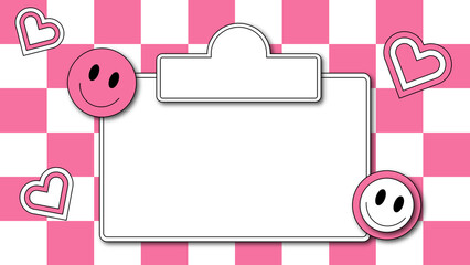 Pink baby shower invitation template with editable text areas for a festive and customizable celebration