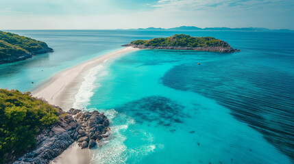 Archipel paradisiaque : évasion tropicale aux eaux turquoises