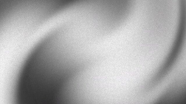 White and grey wave background with grainy texture, motion noise background