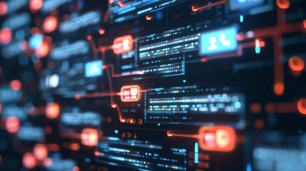 Abstract Digital Network Interface.