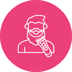 Beard trimming Icon