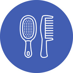 Hair brushes Icon