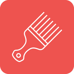 Afro comb Icon