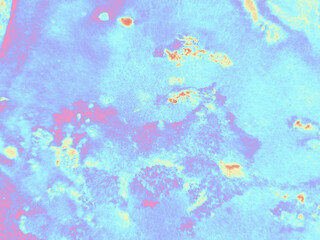 Dreamy blue Abstract background Grunge texture gradient painting spots strokes smudges liquid acrylic purple bright color acid design colorful splatters watercolor stains illustration clip art banner 