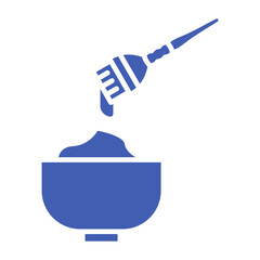 Obraz premium Hair dye Icon