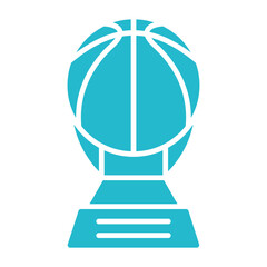 Basketball trophy Icon