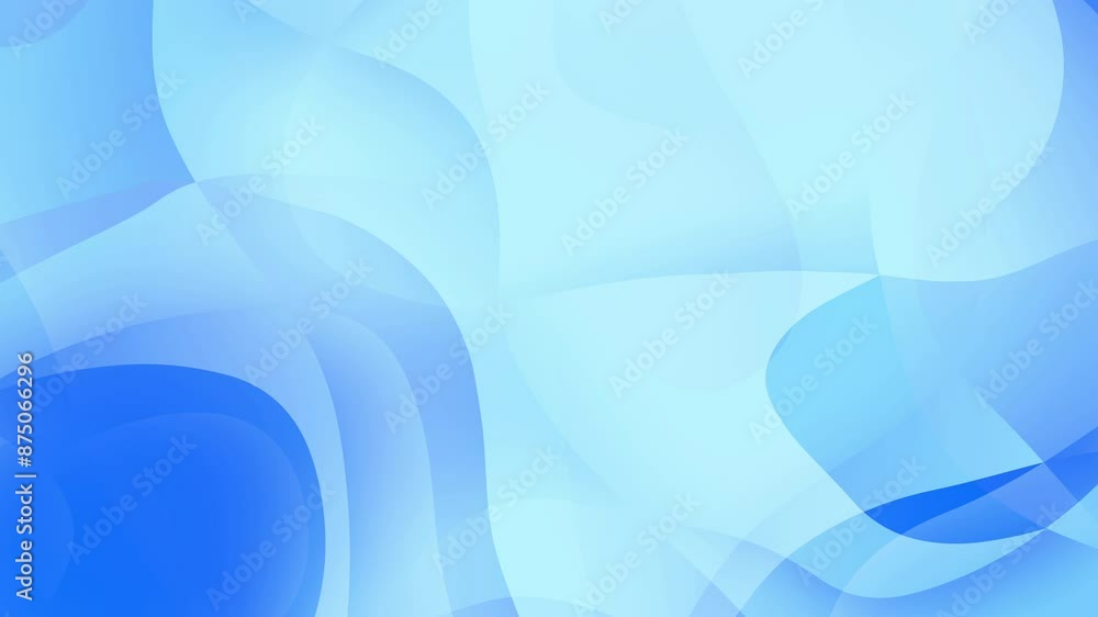 Poster abstract blue swirl swoosh background ripple flow dynamic transition motion looping animation