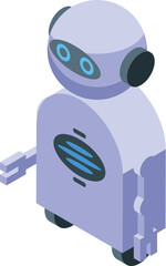 Modern robot holding a tool, showcasing the future of automation and robotics